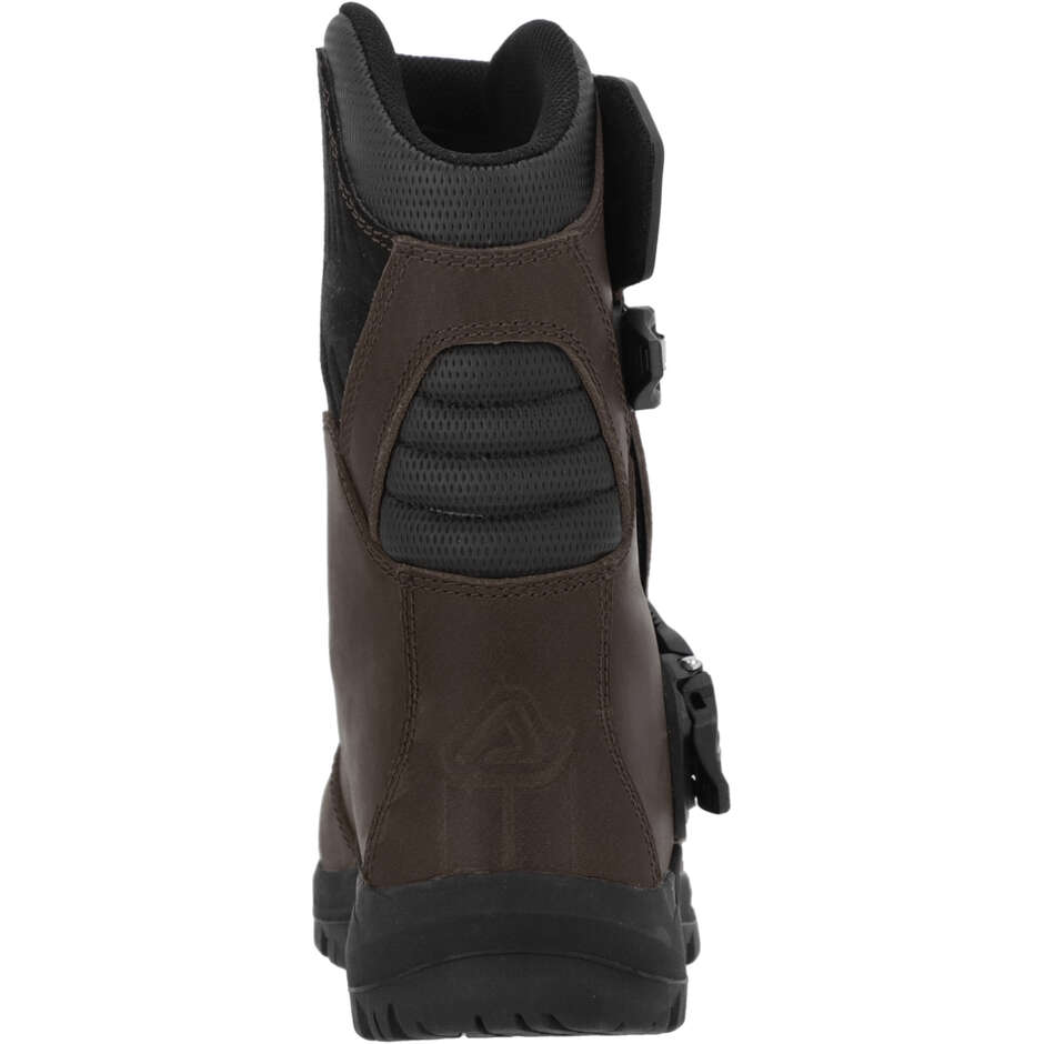 Bottes de moto Low Adventure Acerbis Grimsel WP marron
