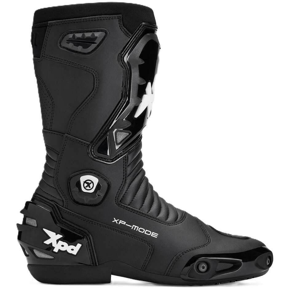 Bottes de moto noires Xpd XP-MODE