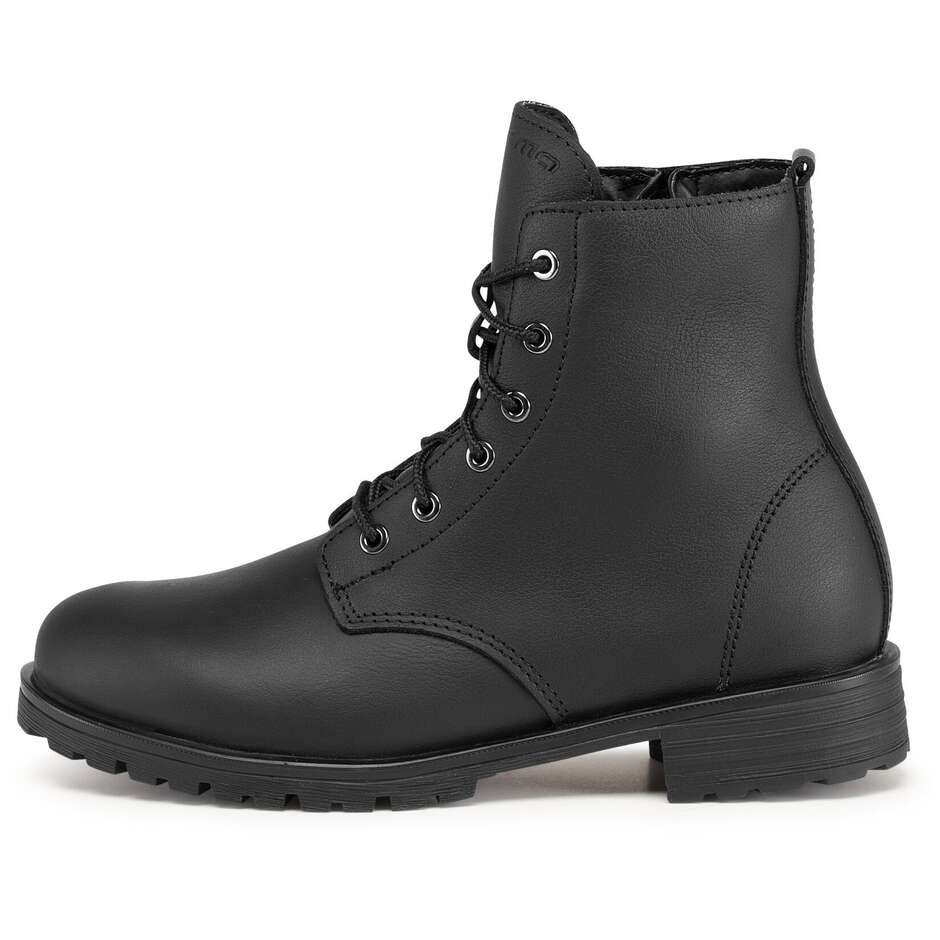 Bottes de moto pour femmes en cuir WP Certificate Forma CRYSTAL Noir