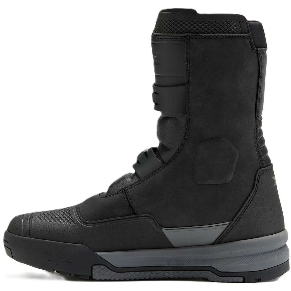 Bottes de moto Xpd X-ADVENTURE MID H2OUT noires