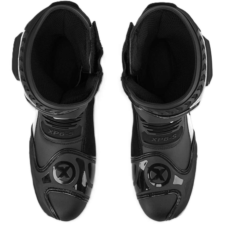 Bottes de moto Xpd XP6-S Noir/Blanc