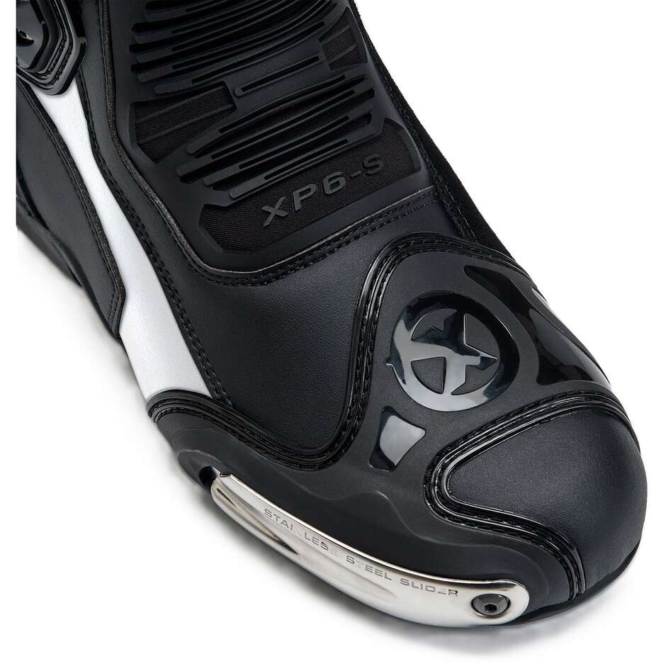 Bottes de moto Xpd XP6-S Noir/Blanc