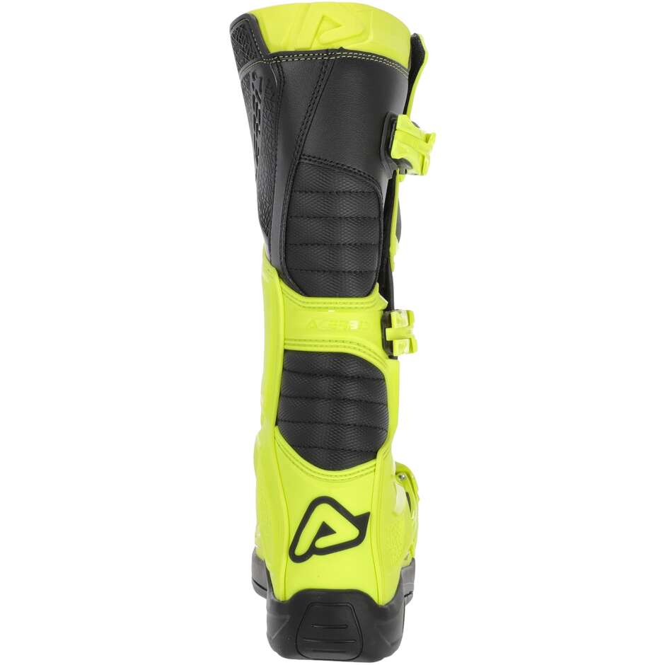 Bottes de motocross ACERBIS X-TEAM 2.0 Noir/Jaune fluo