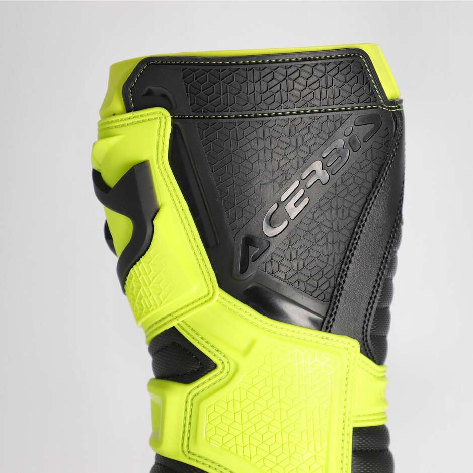 Bottes de motocross ACERBIS X-TEAM 2.0 Noir/Jaune fluo