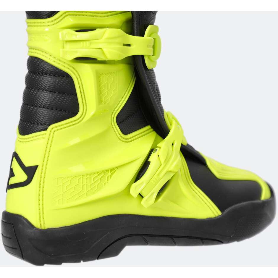 Bottes de motocross ACERBIS X-TEAM 2.0 Noir/Jaune fluo