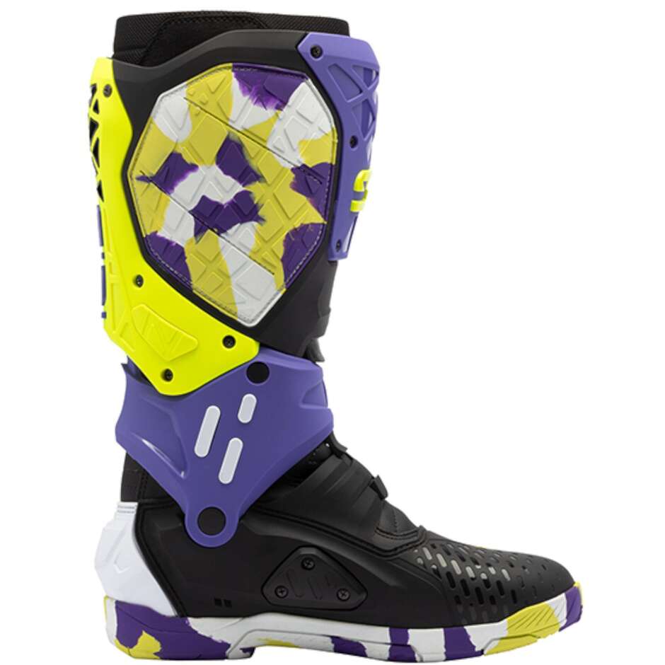 Bottes de motocross Sidi CROSSAIR X Noir Violet