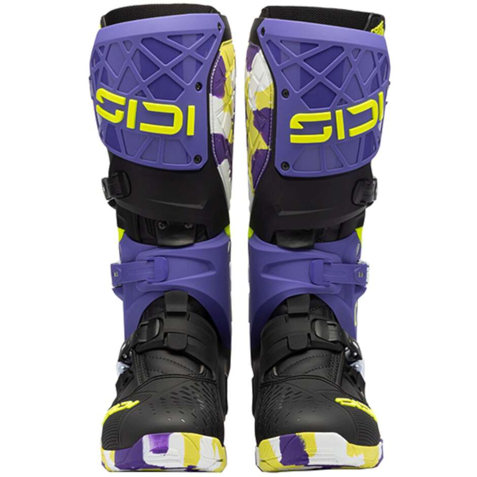 Bottes de motocross Sidi CROSSAIR X Noir Violet