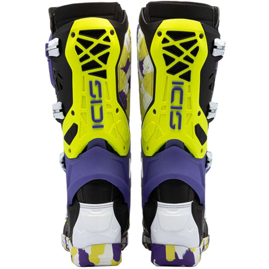 Bottes de motocross Sidi CROSSAIR X Noir Violet