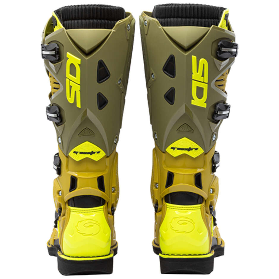 Bottes de motocross Sidi CROSSFIRE 3 Guacamole Vert olive