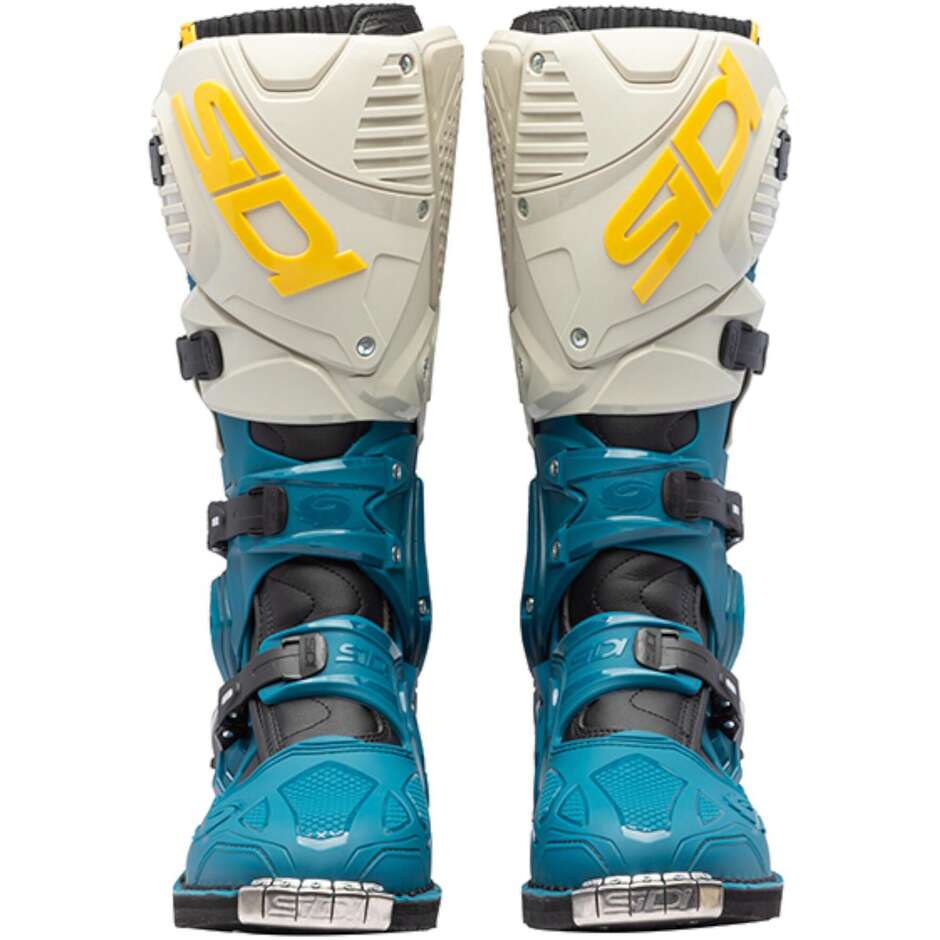 Bottes de motocross Sidi CROSSFIRE 3 Sand Legion Blue