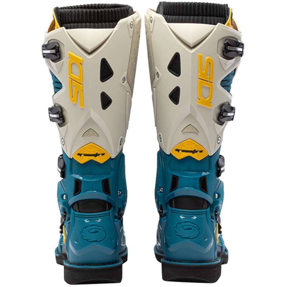 Bottes de motocross Sidi CROSSFIRE 3 Sand Legion Blue