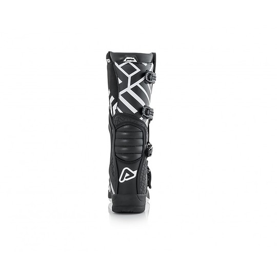 Bottes Moto Acerbis X-TEAM Cross Enduro Noir Blanc