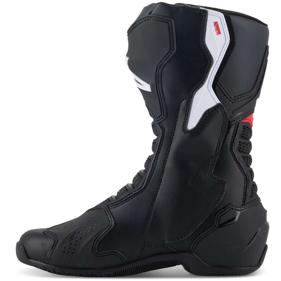 Bottes Moto Alpinestars SMX-6 V3 Noir Blanc Rouge