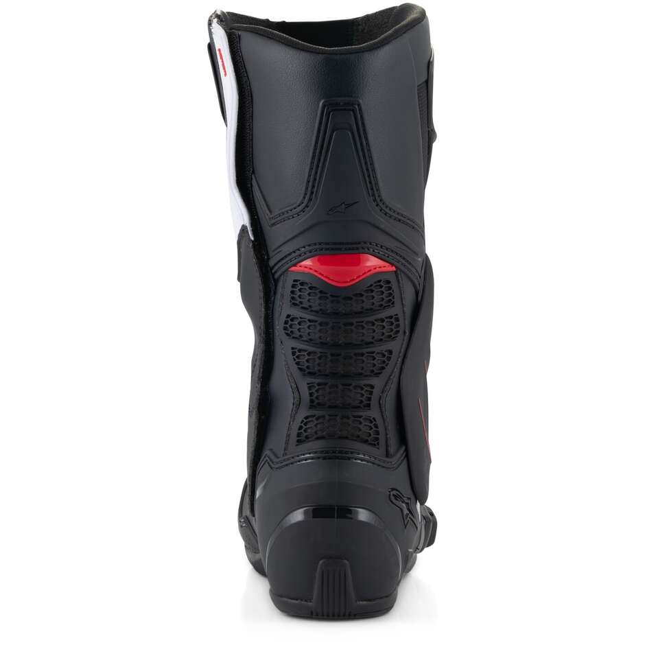 Bottes Moto Alpinestars SMX-6 V3 Noir Blanc Rouge