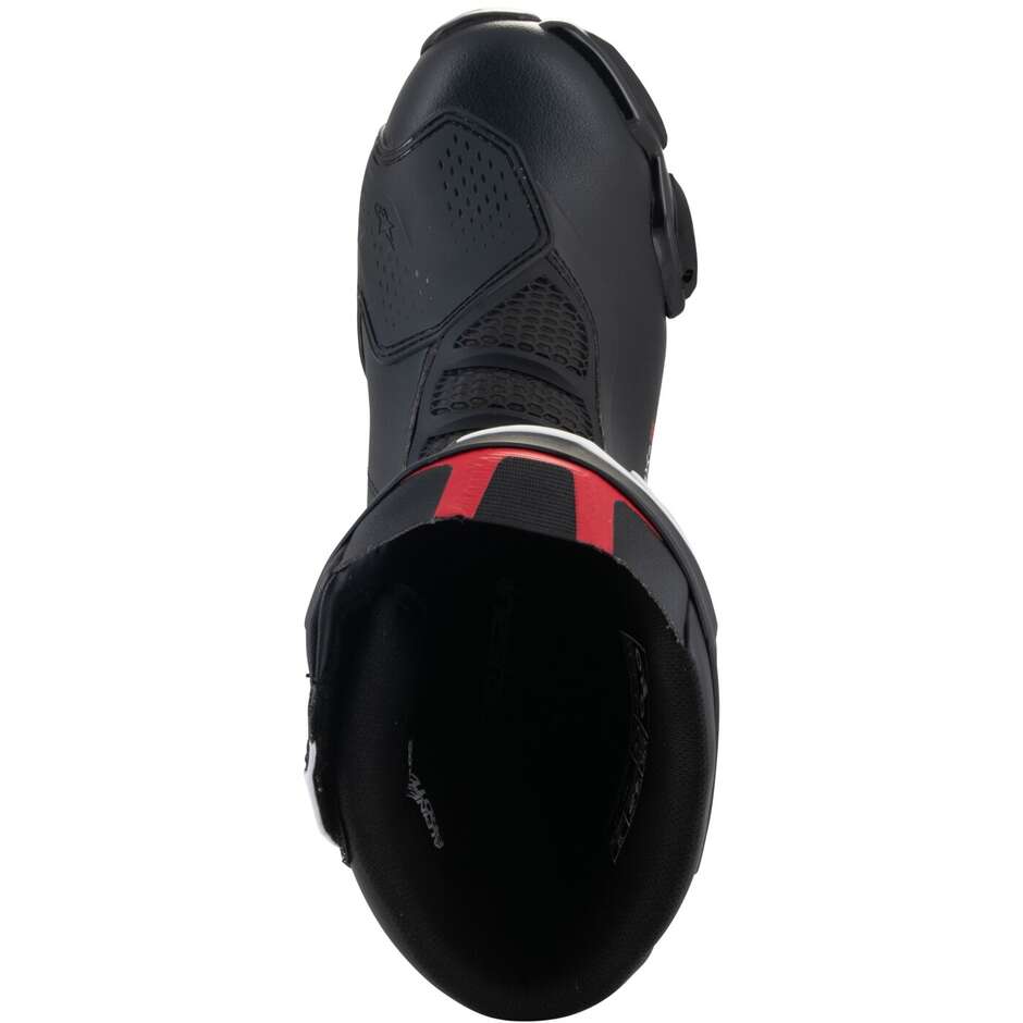 Bottes Moto Alpinestars SMX-6 V3 Noir Blanc Rouge