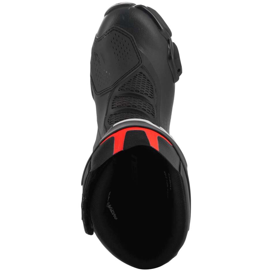 Bottes Moto Alpinestars SMX-6 V3 Noir Rouge Fluo