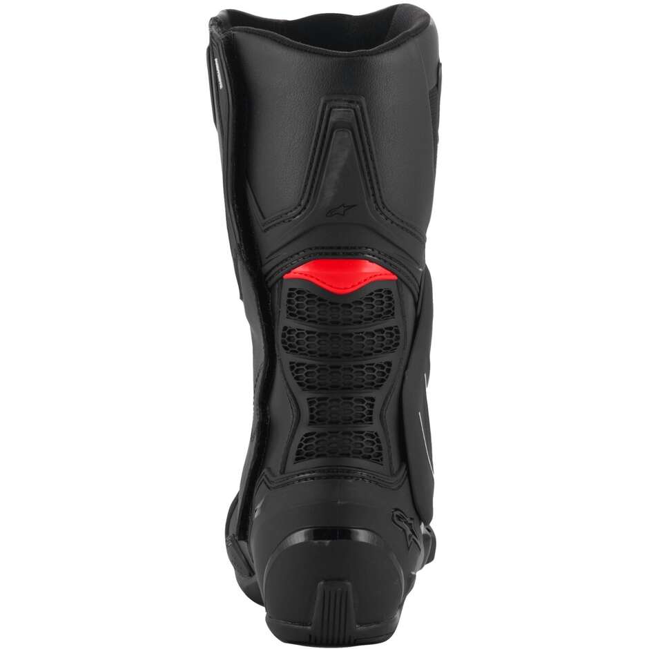 Bottes Moto Alpinestars SMX-6 V3 Noir Rouge Fluo