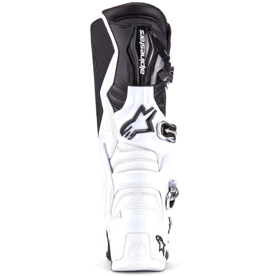 Bottes Moto Alpinestars TECH 7 Cross Enduro Blanc Noir