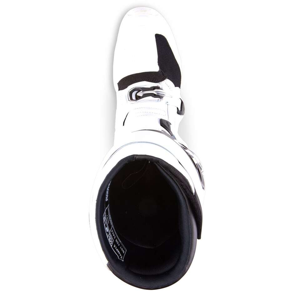 Bottes Moto Alpinestars TECH 7 Cross Enduro Blanc Noir