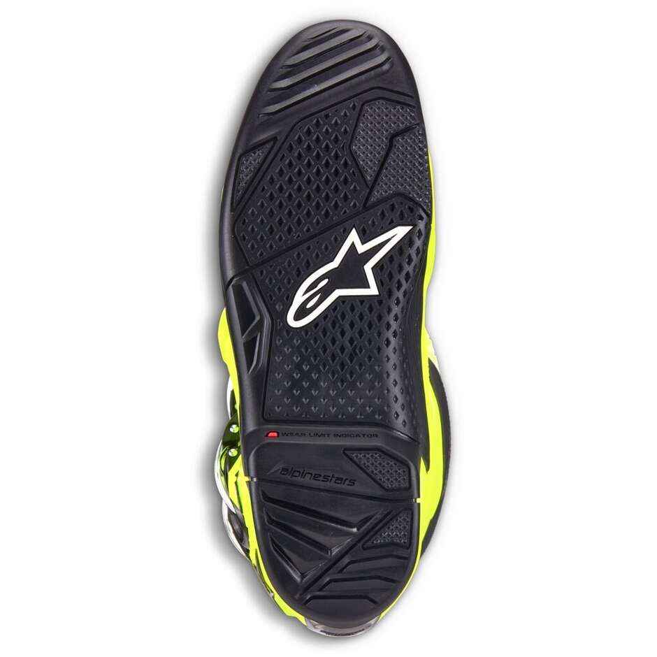 Bottes Moto Alpinestars TECH 7 Cross Enduro Jaune Fluo Noir