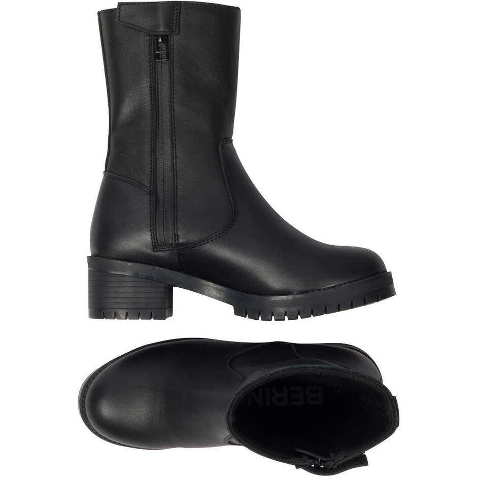 Bottes moto Bering LADY OPALE noires pour femme