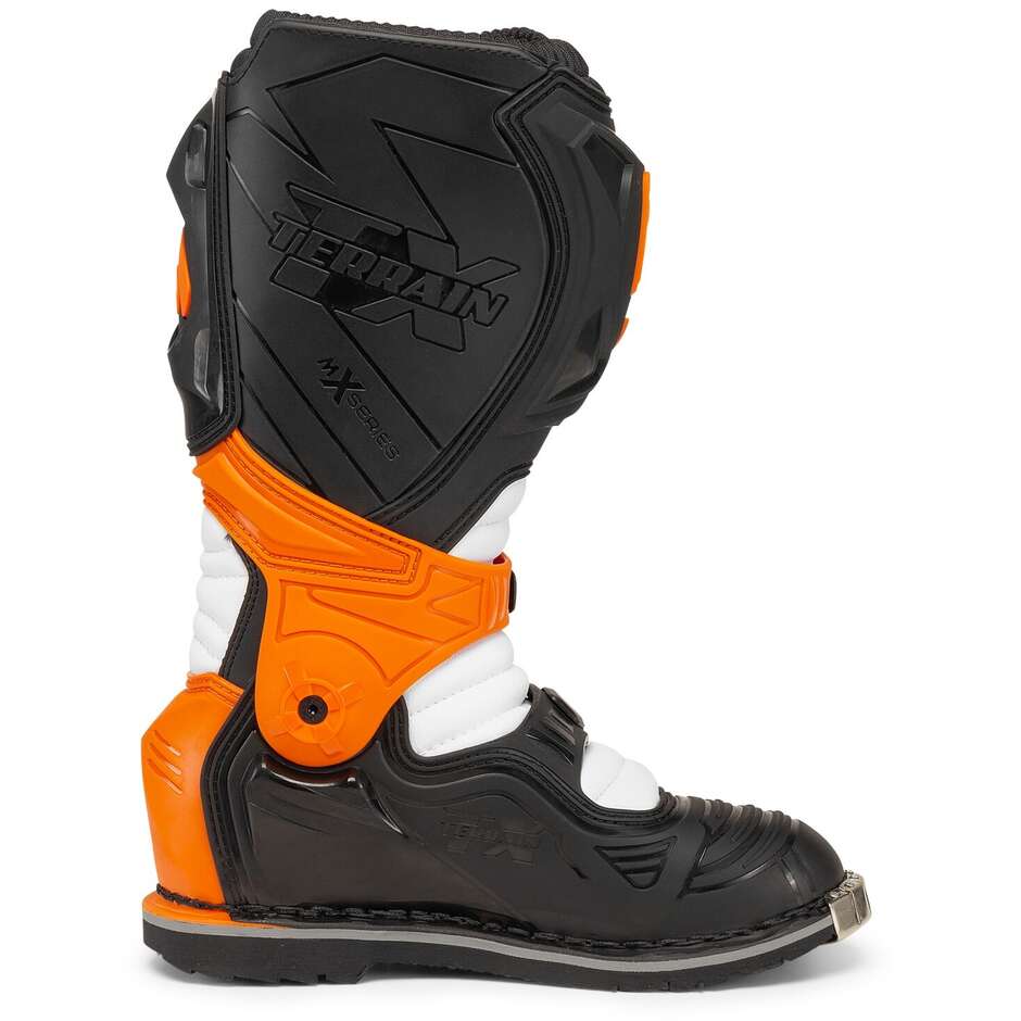 Bottes Moto Cross Enduro Forma TERRAIN EVOLUTION TX Noir Orange Blanc