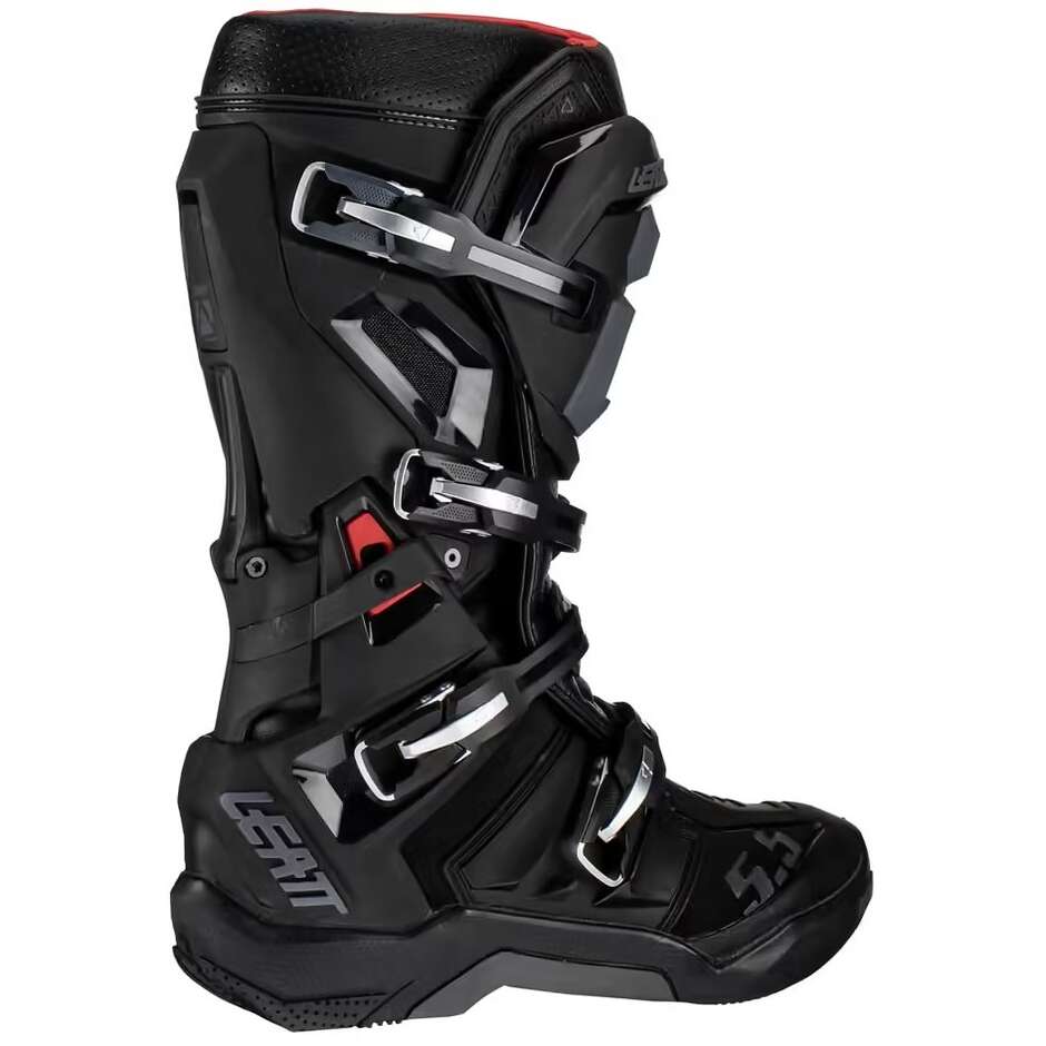 Bottes Moto Cross Enduro Leat 5.5 FLEXLOCK Noir