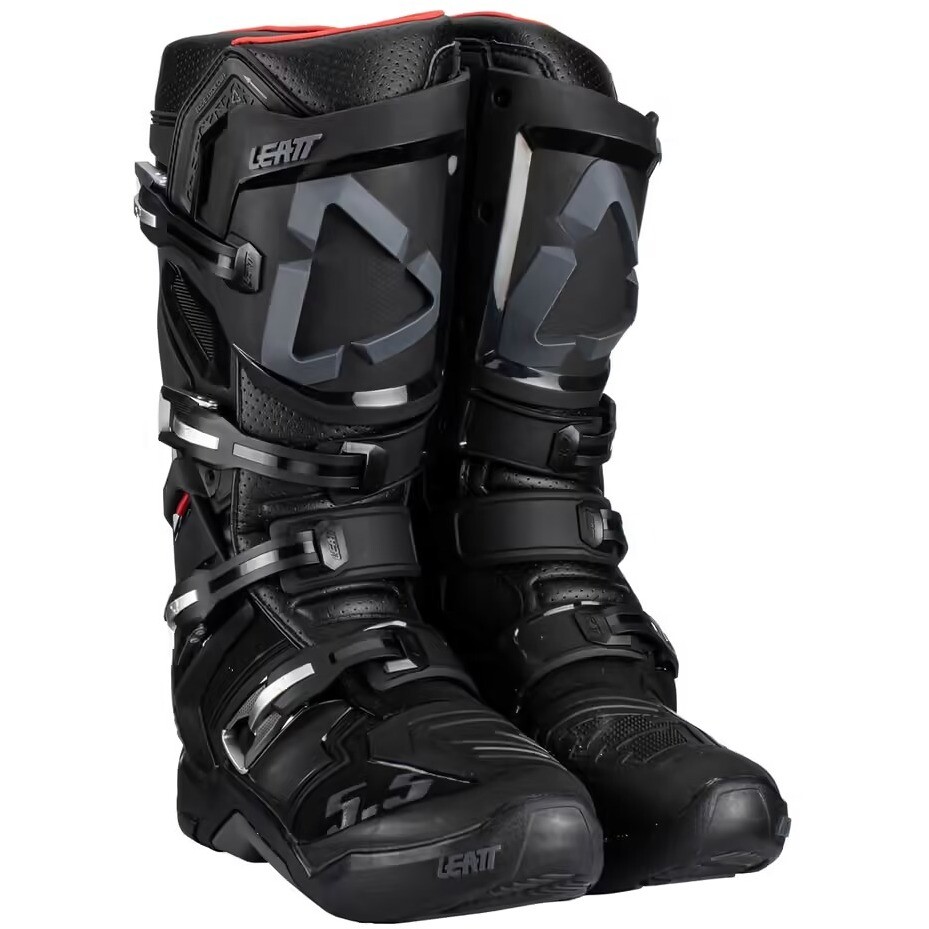Bottes Moto Cross Enduro Leat 5.5 FLEXLOCK Noir