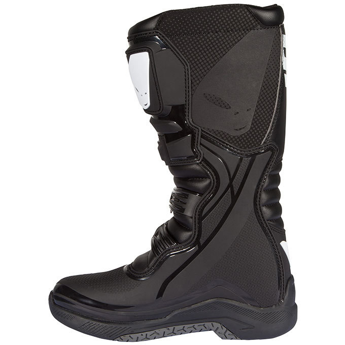 Botte Moto Cross Shot X10 Noir – Bottes Tout-Terrain Robuste Et Certifiées CE Pour Homme