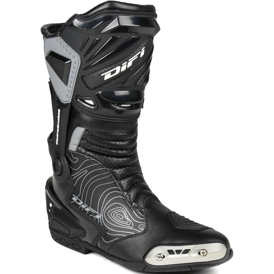 Bottes Moto DIFI Curb Noir Gris