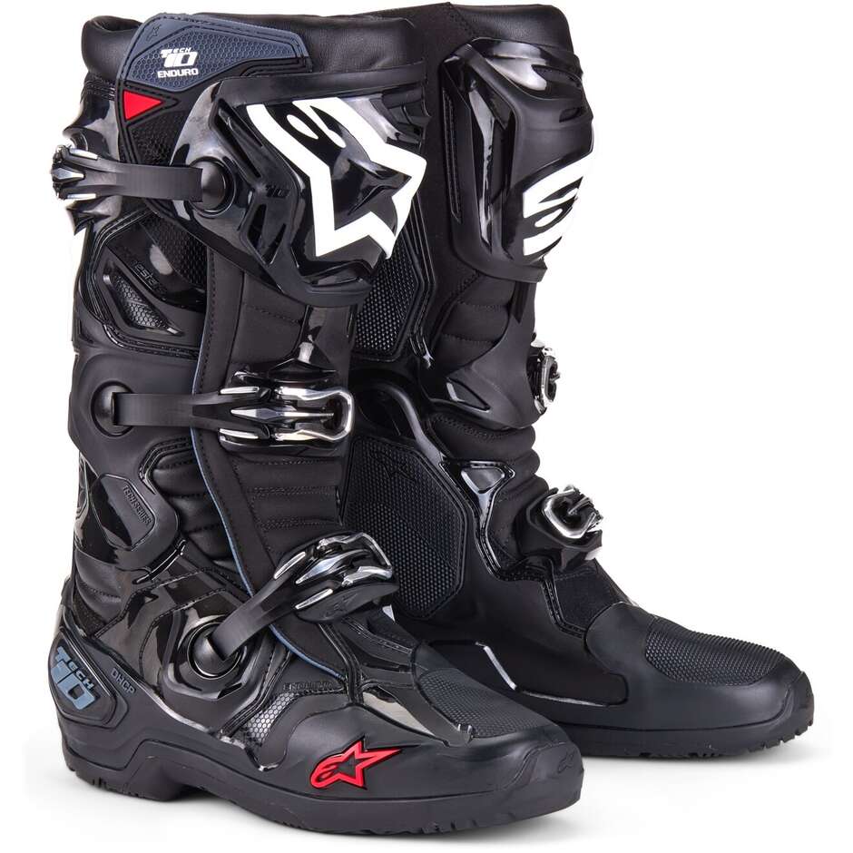 Bottes Moto Enduro Alpinestars TECH 10 ENDURO Noir