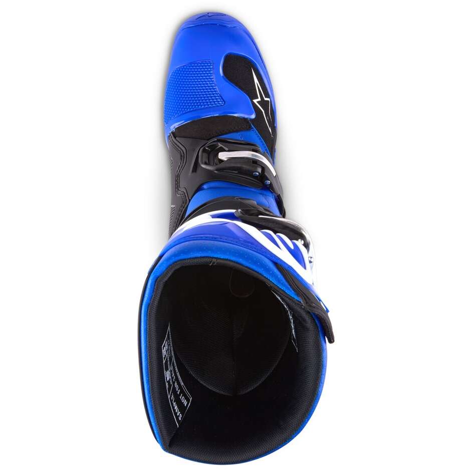 Bottes Moto Enfant Alpinestars TECH 7 S Cross Enduro Bleu Noir Blanc