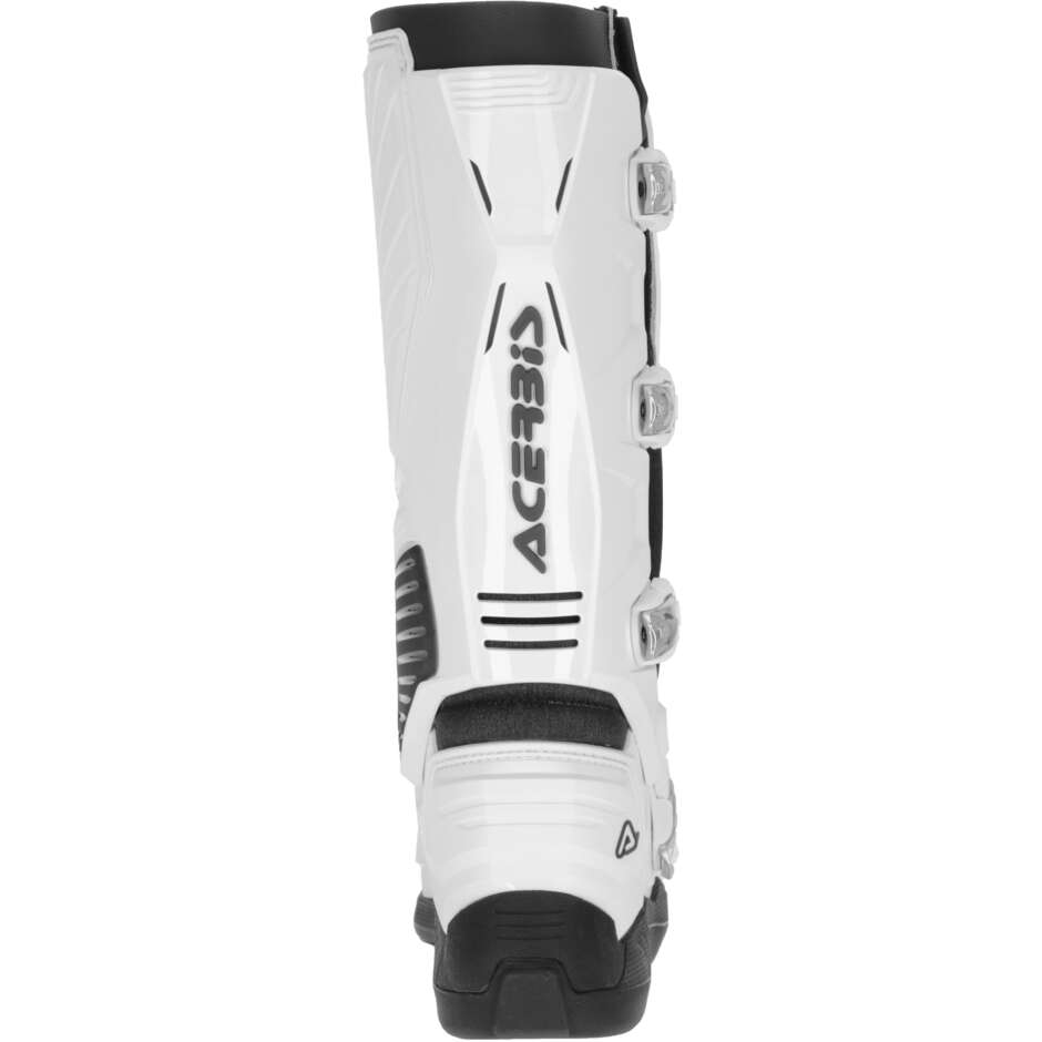 Bottes Motocross Enduro Acerbis WHOOPS Blanc