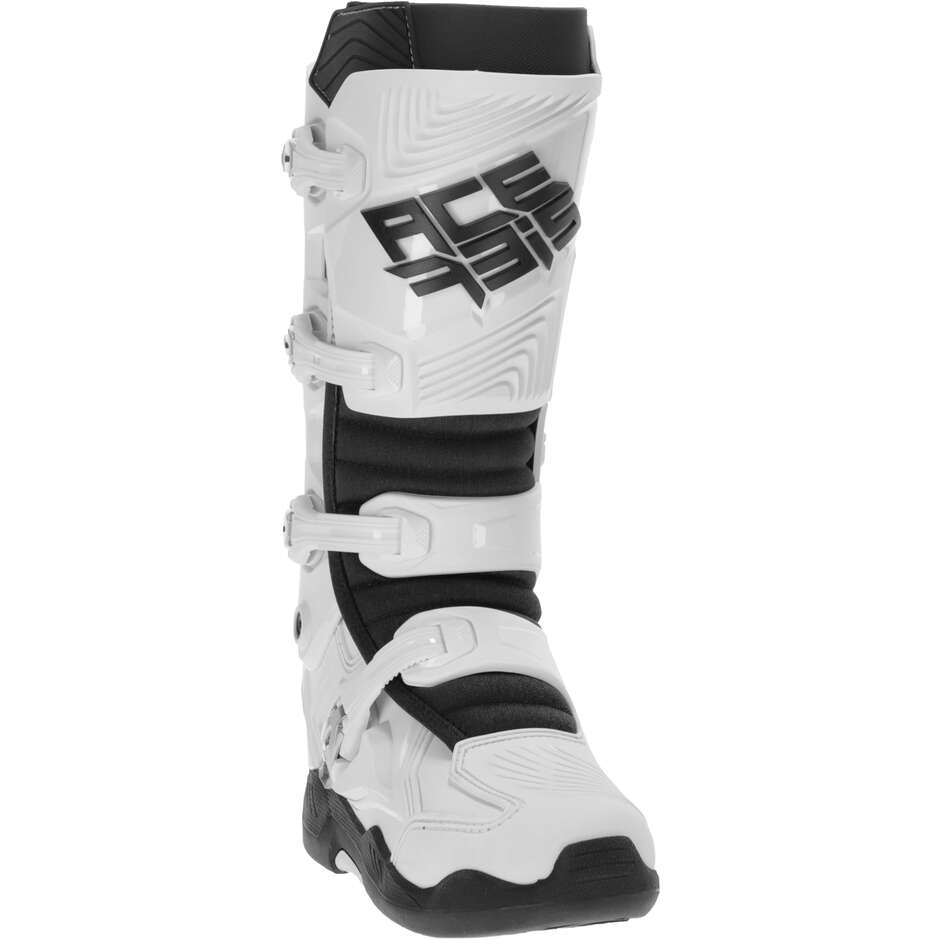 Bottes Motocross Enduro Acerbis WHOOPS Blanc