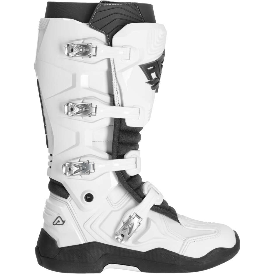 Bottes Motocross Enduro Acerbis WHOOPS Blanc