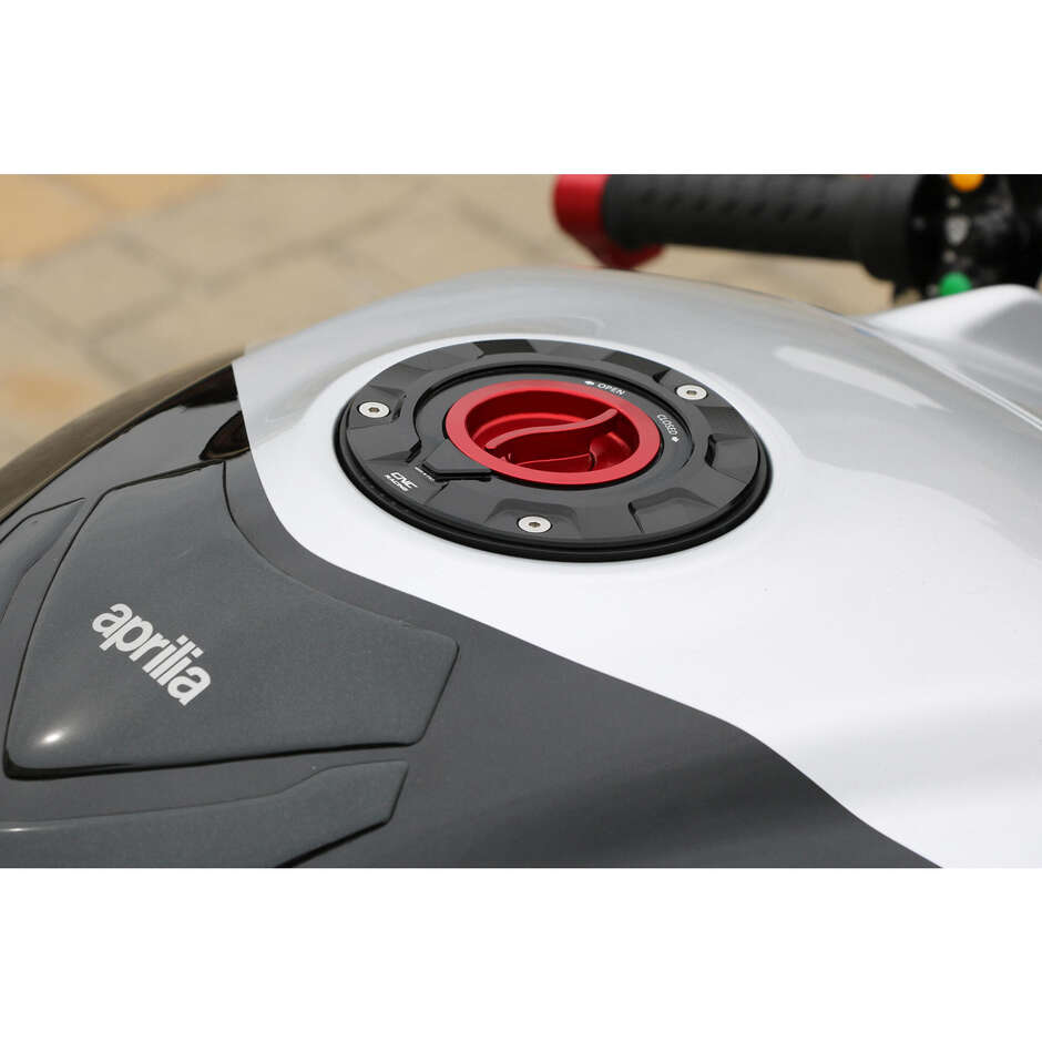 Bouchon de réservoir de carburant - Bride GEAR TSB11 CNC Racing Noir