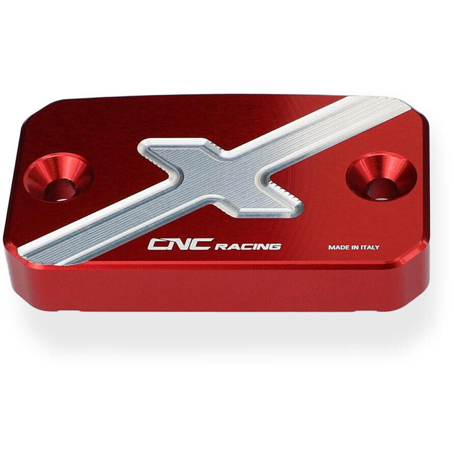 Bouchon de réservoir de liquide d'embrayage Ducati DesertX CNC Racing TF202 Rouge
