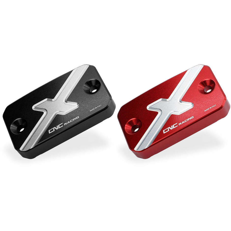 Bouchon de réservoir de liquide d'embrayage Ducati DesertX CNC Racing TF202 Rouge
