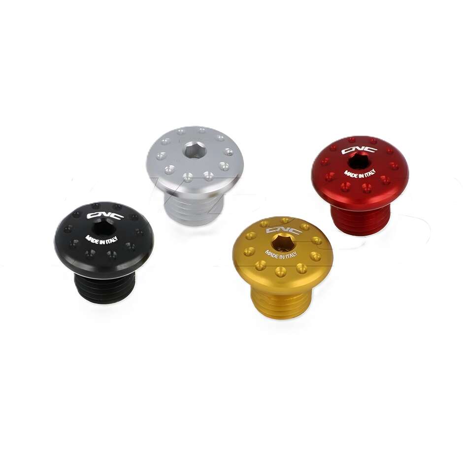 Bouchon de trou de rétroviseur M10 MRA11 - Filetage à droite CNC Racing Noir