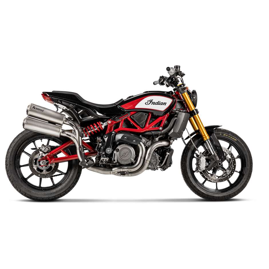 Bouclier thermique Akrapovic P-HSIN12E1, spécifique pour Indian FTR1200 (19-20)
