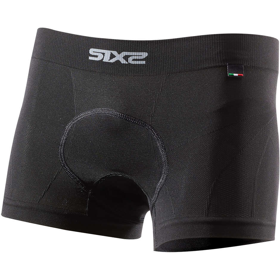 Boxer avec coussinet AGILE Sixs BOX2 V2 All Black