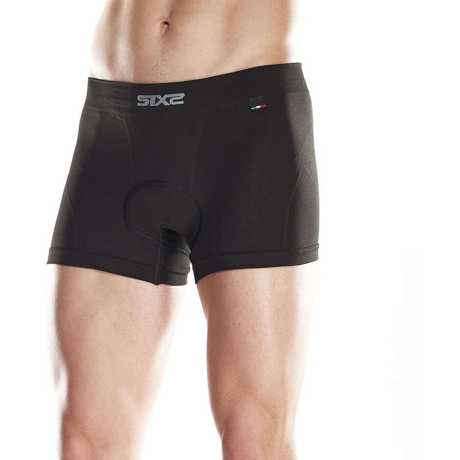 Boxer avec coussinet AGILE Sixs BOX2 V2 All Black