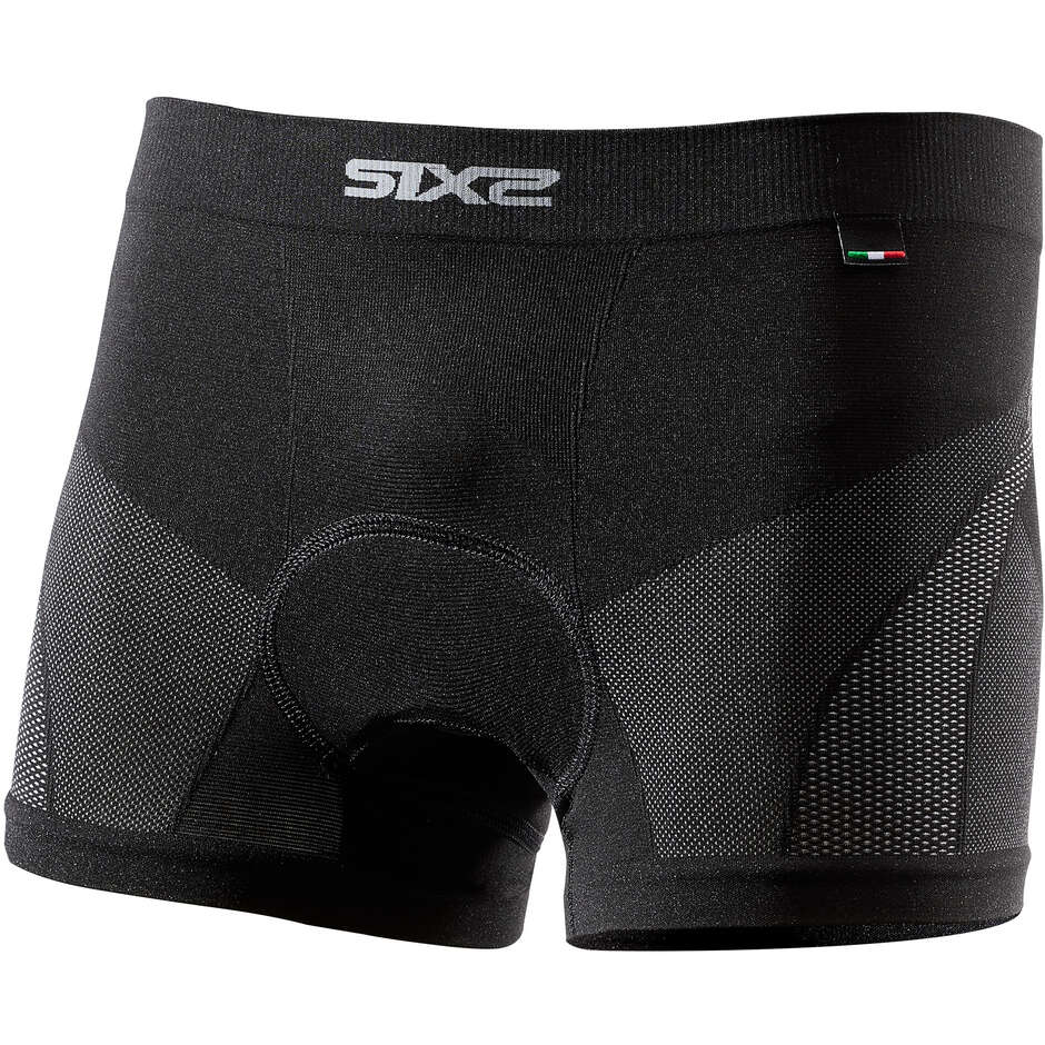 Boxer mit Endurance Pad Sixs BOX6 V2 Black Carbon