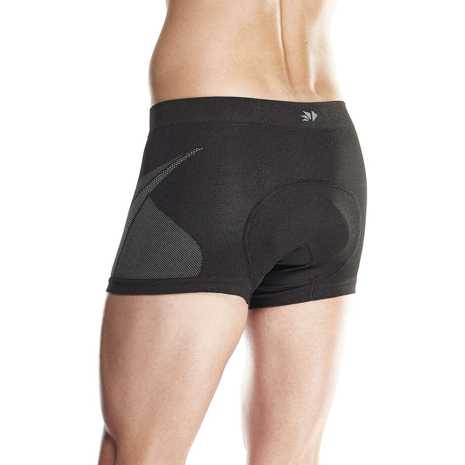Boxer With Endurance Pad Sixs BOX6 V2 Black Carbon
