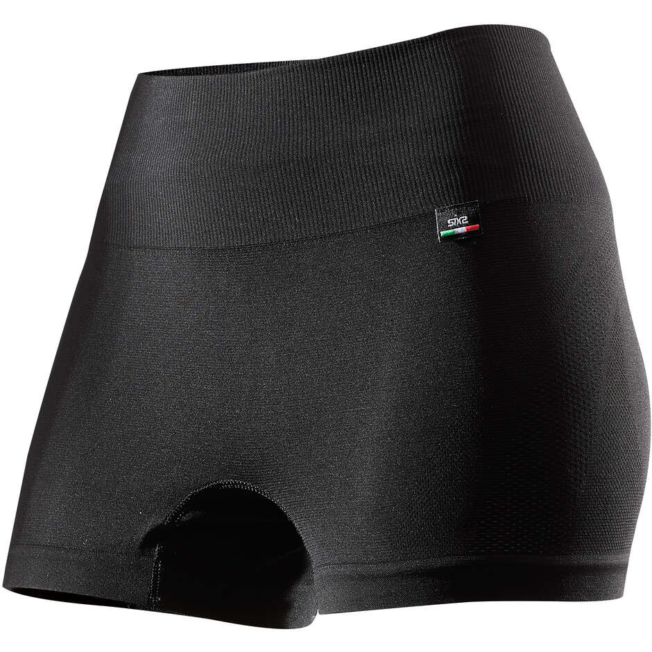Boxer Women's Underwear Sixs F BOX All Black