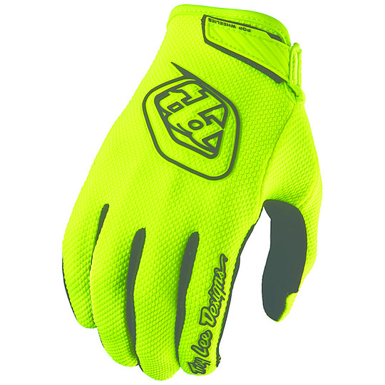 Boys Motif Enduro Troy Lee Designs Gloves AIR Flo Yellow