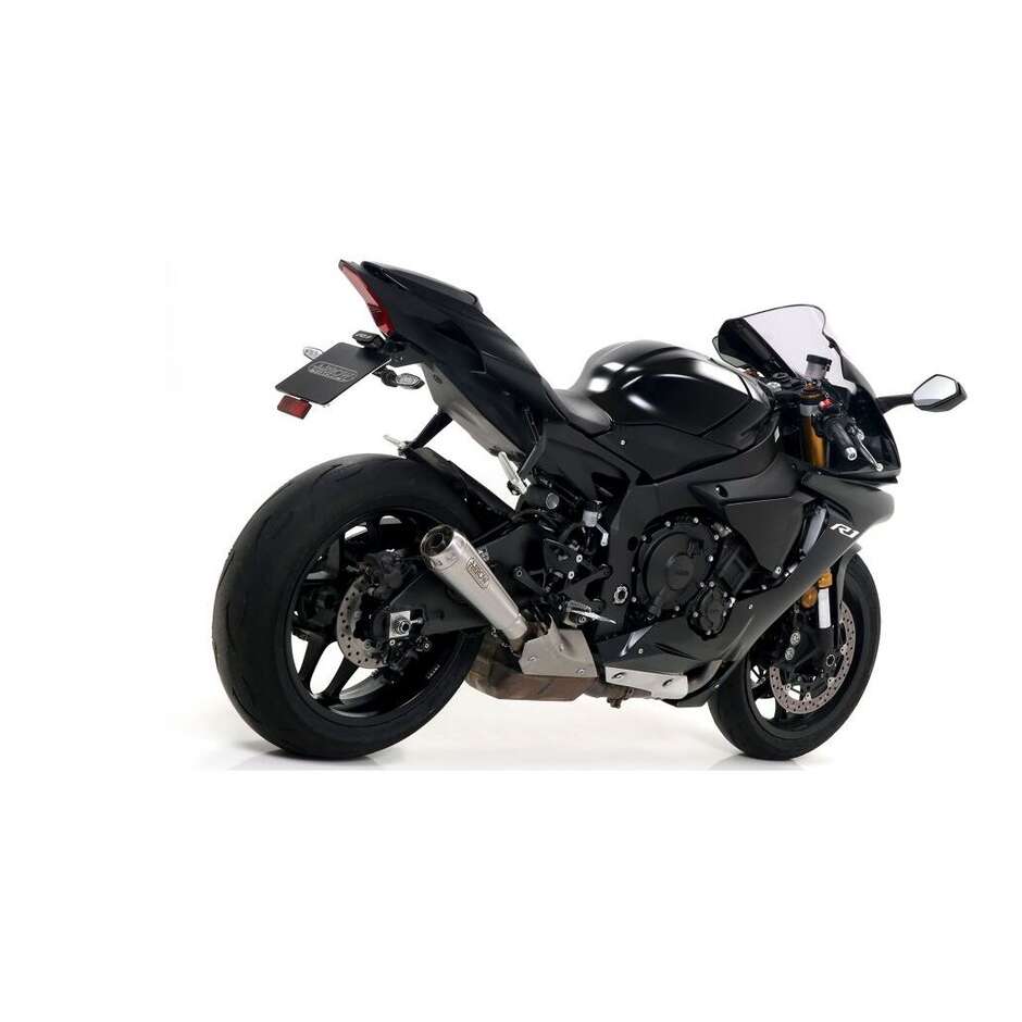 Boîtier intermédiaire Arrow Racing - Silencieux Pro-Race en titane + tuyau de liaison en titane pour Yamaha YZF R1 2017-2019