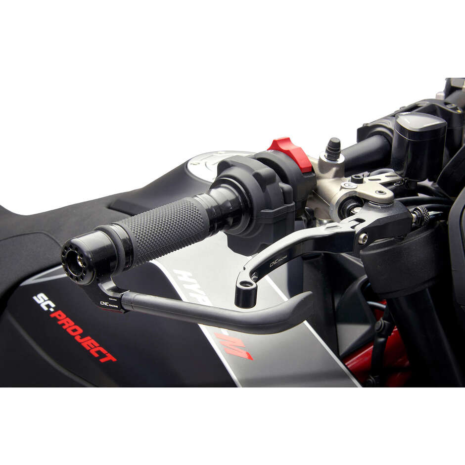 Brake-Guard Race PL100 Front Brake Lever Guard CNC Racing Black