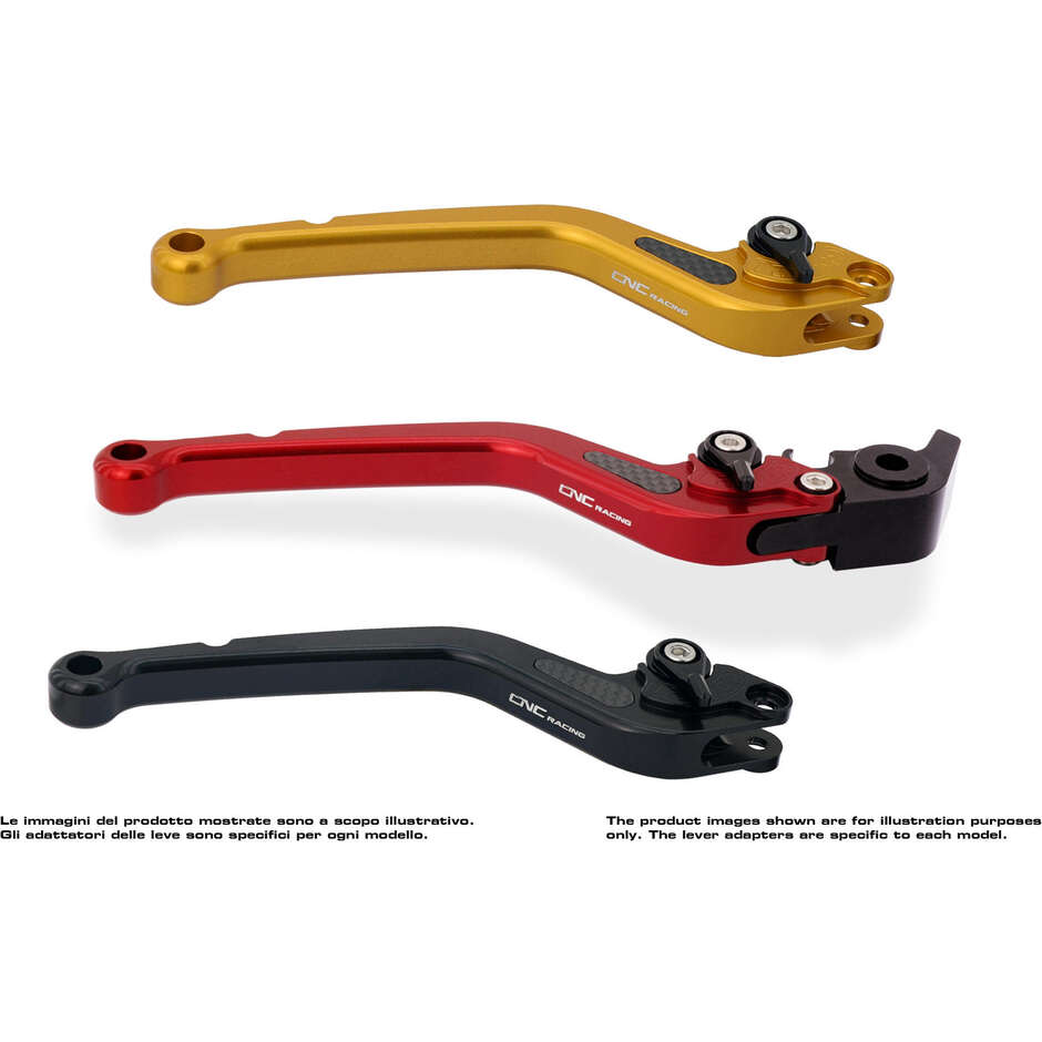 Brake Lever LBL06 - Long Model CNC Racing Gold