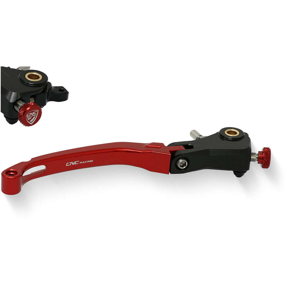 Brake Lever Race LBR04 - Folding CNC Racing Red